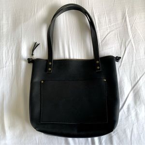 Portland Leather “Almost Perfect” Small Zippered Tote